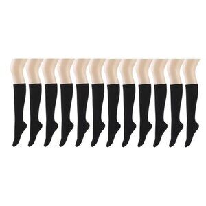 12 Pairs Women Knee High Socks